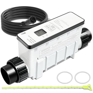 520554 Salt Cell Saltwater Chlorine Generator, Replacement Cell Compatible with Pentair IC20, Salt Chlorinator System for Inground Pools Up to 20,000 Gallons