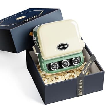 Phomemo P15 Ribbon Printer, Rich Text/Icon Custom Ribbons Mini Bluetooth Portable Label Maker Machine with Tape, Cloth Tag, DIY Craft, Wedding Bouquet, Party Favor, Ribbon Wrap