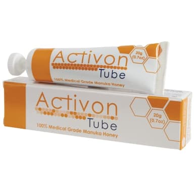 Activon Medical Grade 100% Manuka Honey Gel Tube Natural Healing of Wounds 20g Pack of 1