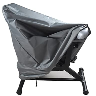 Mini Lustrous Exercise Bike Cover for Indoor Cycling & Home Gym Workout, Gray