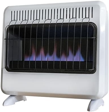 30,000 BTU Vent Free Blue Flame Dual Fuel Heater