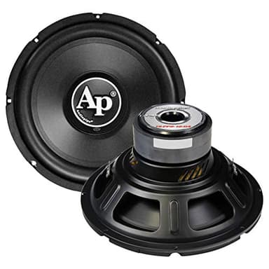 Audiopipe 12” Car Subwoofer (TS-PP2-12-D4), Dual 4 ohms, 1000W Max, Sold Individually