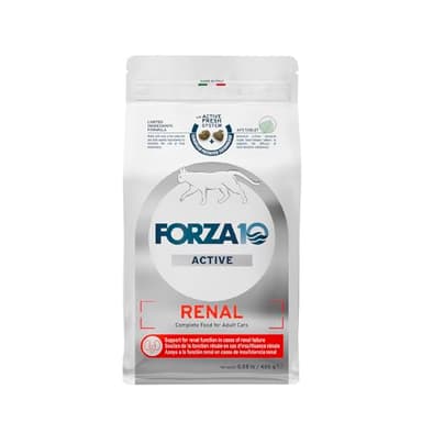 Forza10 - Cat Food, Limited Ingredient Cat Food for Kidney Support, Non-GMO, Fish Flavor, Crafted for Adults, Made in Italy (0.88 lb)