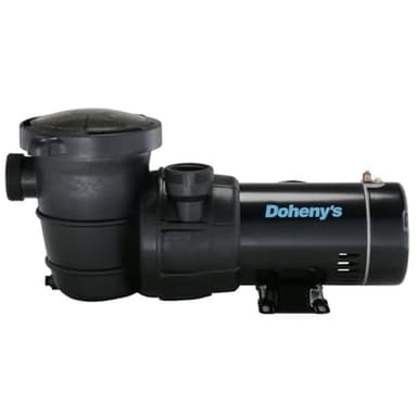 Doheny's 1.5 HP Above Ground Swimming Pool Pump | 115V, 83 GPM (1.2 THP) | Stainless Steel Shaft, Reinforced Thermoplastic, Low-Noise, High-Efficiency | 1.5" Internal & 2.5" External Threading