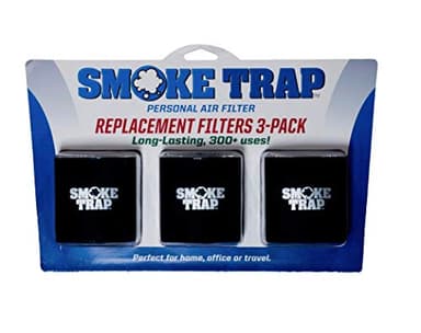 Smoke Trap 2.0 - Replacement Filters for Personal Air Filter - 3 Pack - Smoke Filter (Sploof)