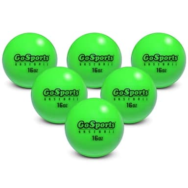 GoSports 2.8 inch Weighted Training Baseballs - Hitting & Pitching Training for All Skill Levels - Improve Power and Mechanics