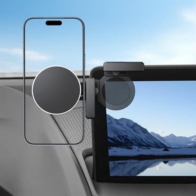 WEIPIN 360° Adjustable Magnetic Phone Holder for Acura RDX 2019-2026 10.2 Inch, Screen-Friendly for MagSafe Magnetic Car Dash Phone Holder