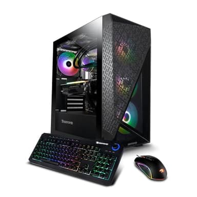 iBUYPOWER SlateMesh Gaming PC Computer Desktop,13th Gen Intel Core i7-13700F, NVIDIA GeForce RTX 4060 8GB, 32GB DDR4 RAM, 2TB SSD, WiFi Ready, Windows 11 Home