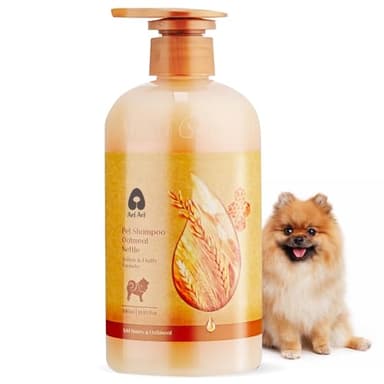 Arf Arf Volumizing Dog Shampoo with Nettle & Oatmeal - German Fluffy Formula for Bichons, Poodles & Pomeranians - Adds Body & Softens Coat - Fresh Scent, 16oz