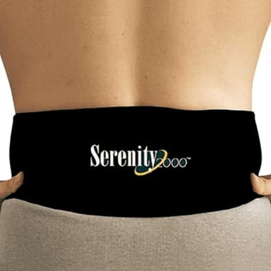 SERENITY2000 Magnetic Back Wrap, Large/XL Fits Waist up to 50" - Contains 16 Magnets, 1100 Gauss Per Magnet