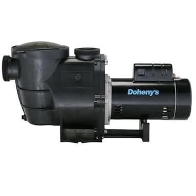 Doheny's Inground Swimming Pool Pro Pump | 1 HP, 115V/230V, 83 GPM | Self-Priming, Heavy-Duty, Low-Noise, High-Efficiency | Stainless Steel Shaft, Reinforced Thermoplastic, CSA & ETL Certified