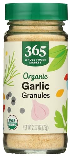 365 by Whole Foods Market, Organic Garlic Granules, 2.57 Ounce