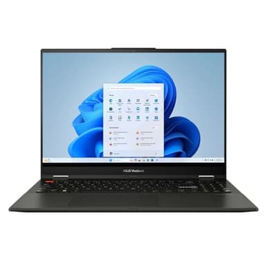 ASUS Vivobook S 16 Flip 2-in-1 Laptop, 16" Touchscreen FHD Display, Intel Core i5-1335U, 8GB RAM, 512GB SSD, Backlit Keyboard, Midnight Black, Windows 11 Home (Renewed)