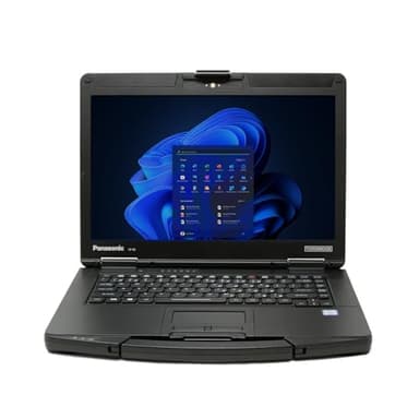 Panasonic Toughbook 54 MK3 Semi-Rugged Laptop, 14" HD Display, Core i5-7th Gen, 512GB SSD, 32GB, Webcam, DVD Super Multi, Windows 11 Pro, New Battery (Renewed)