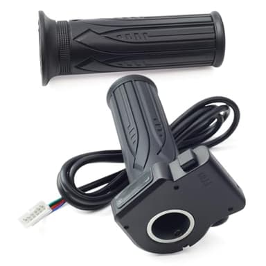 KH-DX 36V EBike Throttle Grip Replacement for Jetson Bolt Pro for Jetson JX10Electric Bike for Atlas for Ancheer for Dyu D3F D2F C3 C4, with LCD Voltage Display and Cruise Controll Button