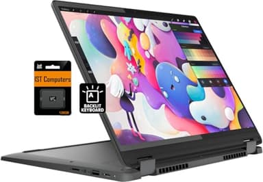 Lenovo IdeaPad Flex 5i Chromebook Plus 14" FHD+ 2-in-1 Touchscreen Laptop (Intel Core i3-1315U, 8GB RAM, 256GB Storage), FHD Webcam, Backlit, Chrome OS (Renewed)