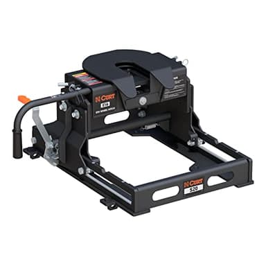 CURT 16511 E16 5th Wheel Slider Hitch for Short Bed Trucks, 16,000 lbs