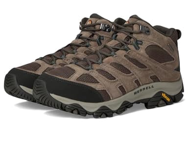 Merrell Men's Moab 3 Mid Waterproof Hiking Boot, Boulder, 11
