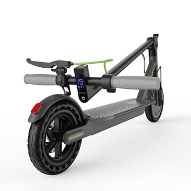 Roinside Electric Scooter - 8.5" Solid Tires, 350W Motor, Up to 19 MPH& 16 Miles Long-Range Commuting Folding E-Scooter for Adults with Dual Braking System and Smart App