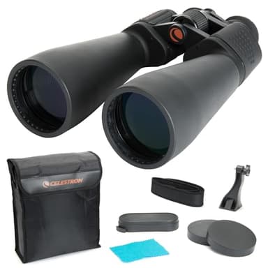 Celestron SkyMaster 25x70 Binoculars – Powerful Binoculars for Detailed Long-Distance Viewing and Binocular Astronomy – Multi-Coated Optics – Tripod Adapter & Carrying Case