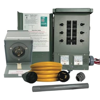 Connecticut Electric EmerGen Transfer Switch Kit - 30Amp 6-Circuit 7500 Watts (Transfer Switch Kit)