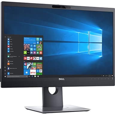 Dell P2418HZm 24" FHD 1080i Monitor for Video Conferencing - P Series,black/silver