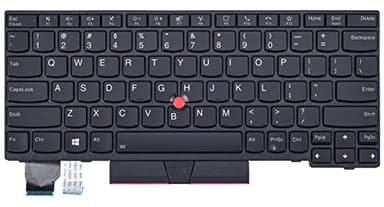 Replacement Keyboard for Lenovo ThinkPad X280 X390 X395, Thinkpad L13 Gen 1 & L13 Gen 2, Thinkpad X13 Gen 1 & L13 Yoga Gen 1 Series Laptop with Backlit US P/N: 01YP000 01YP040 01YP120