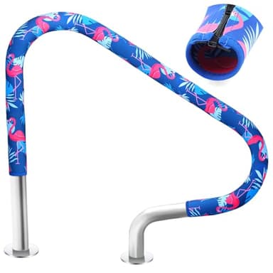 Junkin Pool Handrail Cover Swimming Pool Hand Rail Cover Slip Resistant Railing Blue Rail Grip for Swimming Hand Railing(6 ft)