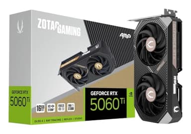 ZOTAC Gaming Geforce RTX 5060 Ti Amp Nvidia 16 Gb Gddr7, W129163508 (Amp Nvidia 16 Gb Gddr7)