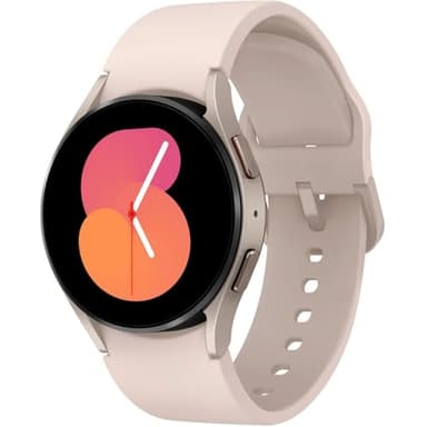 Samsung Galaxy Watch 5 (40mm, WiFi + 4G LTE) 1.2" Super AMOLED Smartwatch GPS Bluetooth w/ Advanced Sleep Coaching, Bioactive Sensor, Water Resistant R905U (Generic Charger, Pink Gold) (Renewed)