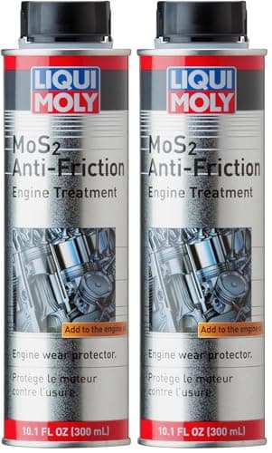 Liqui Moly Engine Treatment, 300 ml | MoS2 Anti-Friction | Oil Additive | Pack of 2
