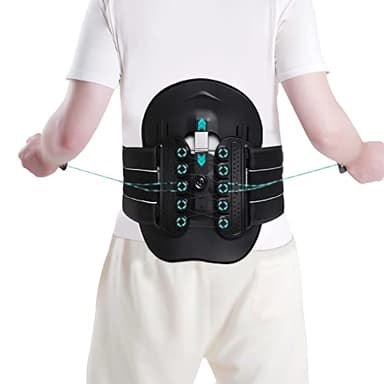 TANDCF LSO Spine Decompression Support-Entire ARC Back Brace for Women & Men,3D PAD Plus Lumbosacral Corset Belt with Adjustable Pulley System Decompression Back Support for Sciatica,Herniated Discs