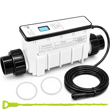 Upgraded IC20 Salt Cell Replacement for Pentair IntelliChlor IC20 EC-520554, 3+ Year Titanium Plates with Optimized Coating, Salt Chlorine Generator Cell for Pools up to 20,000 Gallons, 0.7 lbs/Day