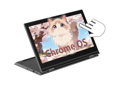 Lenovo Chromebook 300E Gen 2 2-in-1 Touchscreen Business Laptop, 11.6" Display, Celeron N4020(1.1GHz-2.8GHz), 32GB SSD, 4GB RAM, Japanese Keyboard, Chrome OS (Renewed)