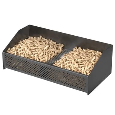 johgee Pellet Basket, 20 × 10 × 6.7 inch Pellet Basket for fireplaces and stoves