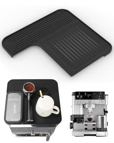 Top Mat for Ninja Luxe Espresso Coffee Machine ES601 & ES701 – Protects Top Surface – Food-Grade Silicone - Grinder Access Unblocked - Waterproof, Heat-Resistant - Accessories for Ninja Luxe Cafe