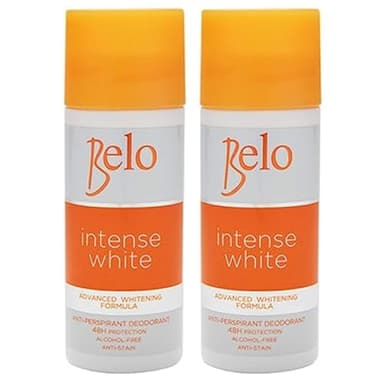Belo Intense White Advanced Whitening Deodorant - 2 x 40ml