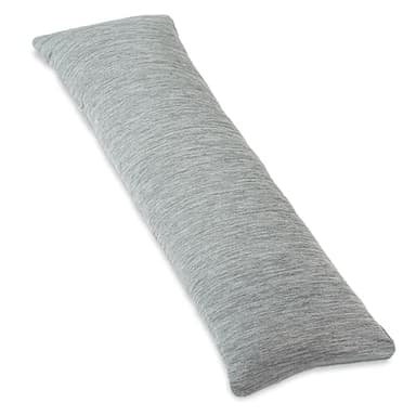 1 MIDDLE ONE Body Pillow, Cooling Memory Foam Body Pillows for Adults Sleeping, Long Pillow for Bed, Big Large Firm Full Body Pillow for Side Sleeper, 20x54 Inch, Cooling Grey