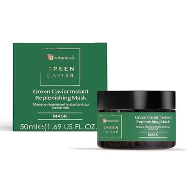 Dr Botanicals Green Caviar Instant Replenishing Mask 50ml - Emerald Radiance: Reveal Timeless Beauty - Luxurious Anti-Aging Treatment