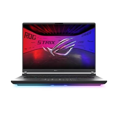 ASUS ROG Strix G16 (2025) Gaming Laptop, 16” ROG Nebula 16:10 2.5K 240Hz/3ms, NVIDIA® GeForce RTX™ 5080, Intel® Core Ultra 9 275HX, 32GB DDR5, 1TB PCIe Gen 4 SSD, Wi-Fi 7, Windows 11 Home, G615LW-AS96