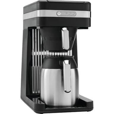 BUNN 55200 CSB3T Speed Brew Platinum Thermal Coffee Maker Stainless Steel, 10-Cup, Black