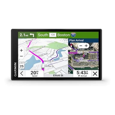 Garmin dezl OTR620 GPS Truck Navigator with 6-Inch Touchscreen Display, 1280p Resolution, and Birdseye Direct Satellite Imagery Support (Black) (Renewed)