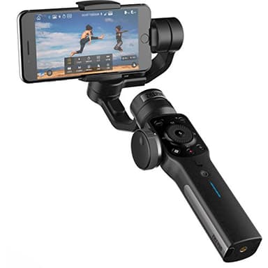 Zhiyun-Tech Professional 3-Axis Handheld Gimbal Stabilizer for Smartphones & GoPro with Focus and Zoom - Black