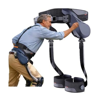 OUOQNUE Robotic Exoskeleton Walking Aid, Powered Leg Assistance, Adjustable Waist/Leg Circumference, with Positioning Function, for Improve Walking Ability/Leg Rehabilitation S