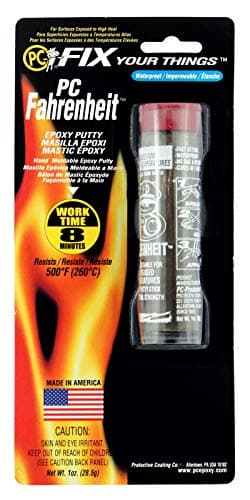 PC Products PC-Fahrenheit Hi-Temp 1 oz Epoxy Adhesive, Brown (25543)