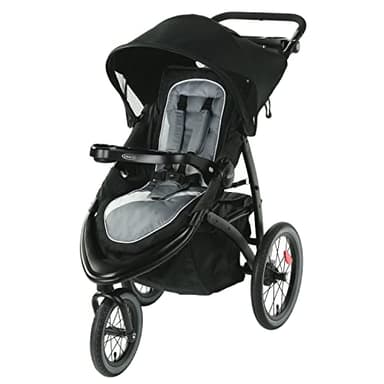 Graco FastAction Jogger LX Stroller - Drive, Convenient One-Hand Fold, ICS Compatible, Ideal for Parents on the Go