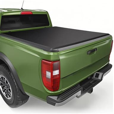 TNMT Soft Roll-up Truck Bed Tonneau Cover Compatible with 1983-2011 Ford Ranger 6Ft (71.8-72.7 in), Inner Width 54.25" Styleside/Fleetside Bed Vinyl
