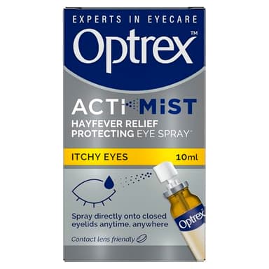 Optrex ActiMist 2-in-1 Eye Spray for Itchy Plus Watery Eyes - 10 ml by Optrex