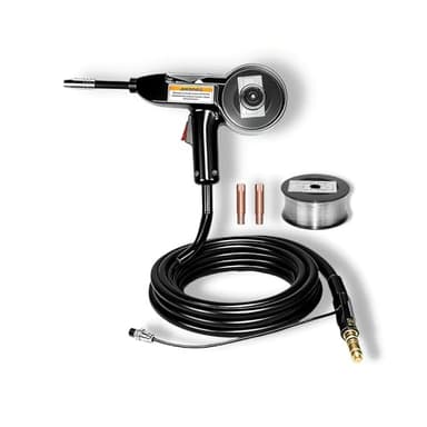 Weldpro 130A Aluminum Spool Gun, 15 FT MIG Welding Torch for Weldpro MIG210LCD Omni 210 MIG155GD, Welding Gun for Aluminum Welding