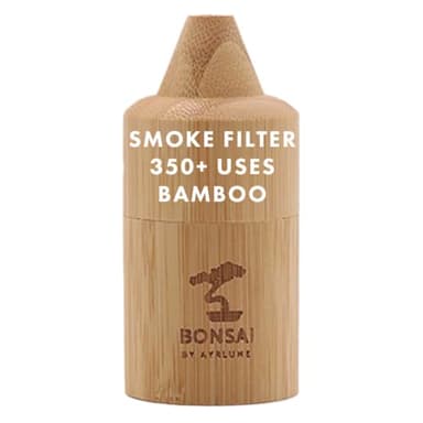 Bonsai Bamboo Personal Air Filter - Eco Sploof - Odor and Smoke Eliminator - by Ayrlume